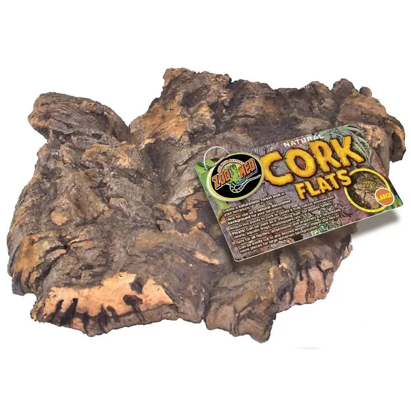 Zoo Med Natural Cork Flats Background Brown XL