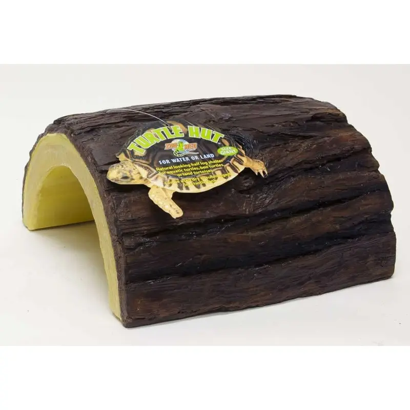 Zoo Med Turtle Hut Brown/Yellow Giant