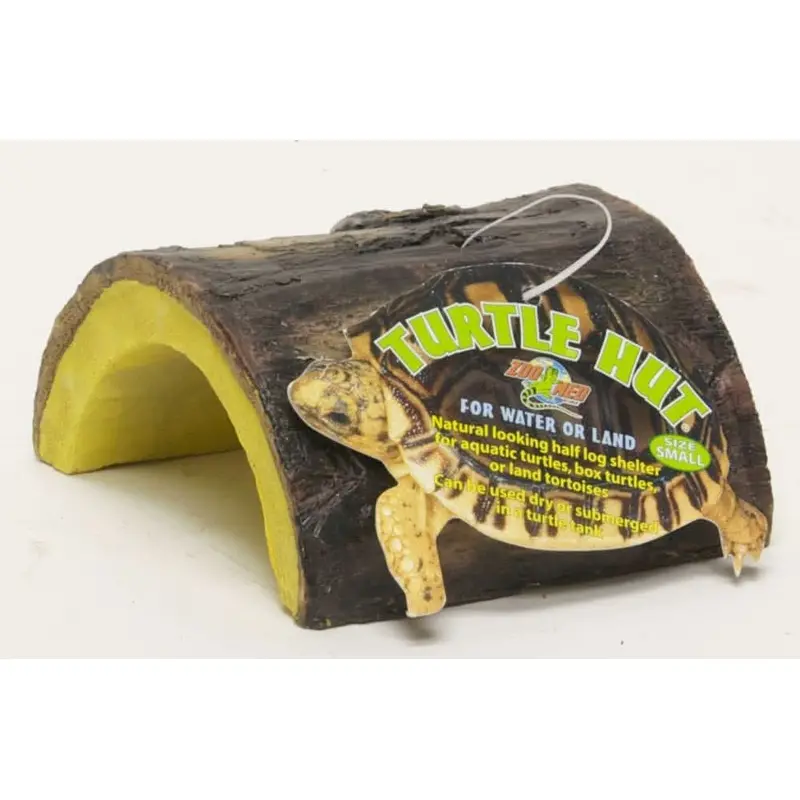 Zoo Med Turtle Hut Brown/Yellow SM