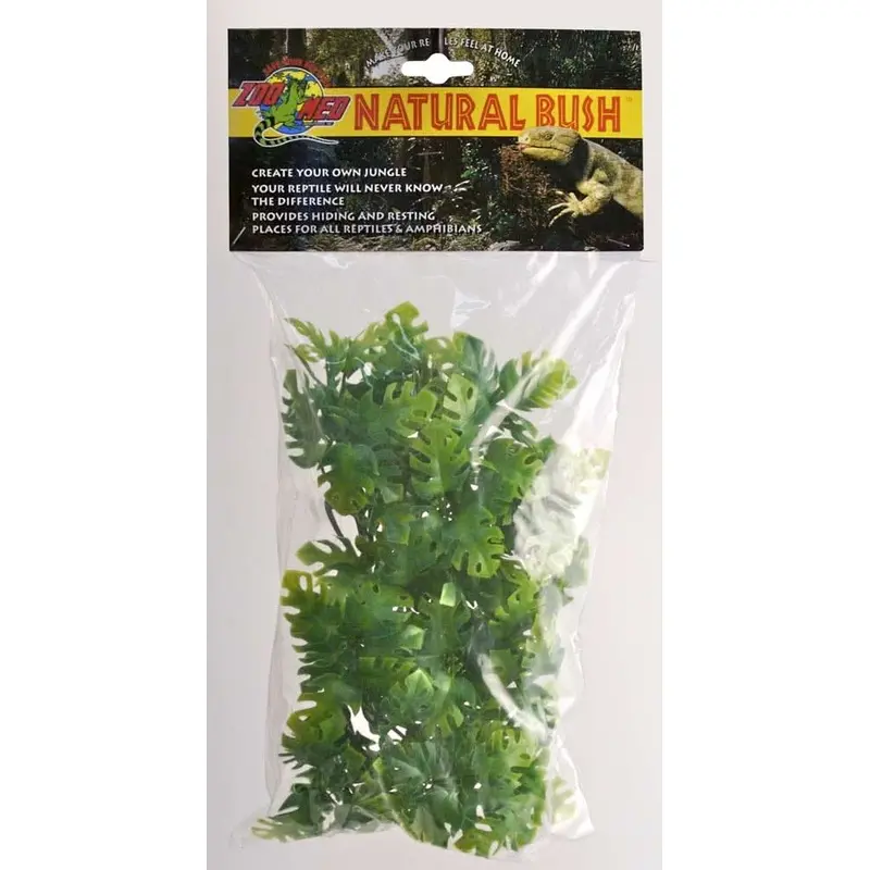 Zoo Med Natural Bush Amazonian Phyllo Plants Green 14in SM