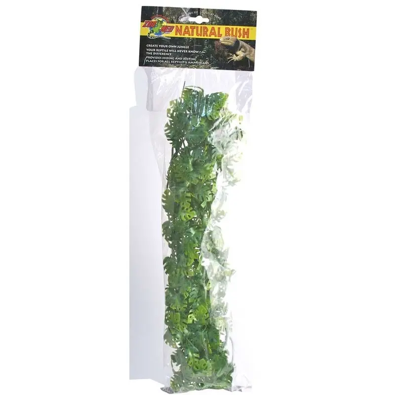 Zoo Med Natural Bush Amazonian Phyllo Plants Green 22in LG