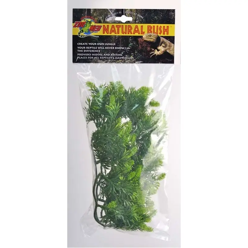 Zoo Med Natural Bush Malaysian Fern Plants Green 18in MD
