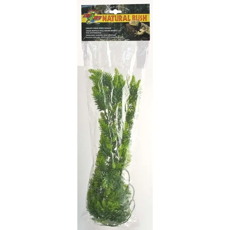 Zoo Med Natural Bush Malaysian Fern Plants Green 22in LG