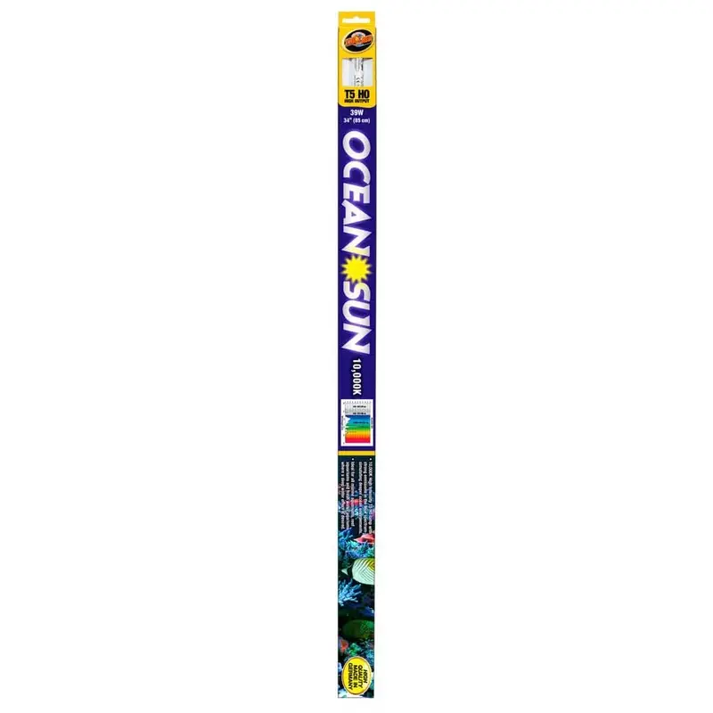 Zoo Med Ocean Sun 10,000K High Intensity T5 HO Lamp White 34 in