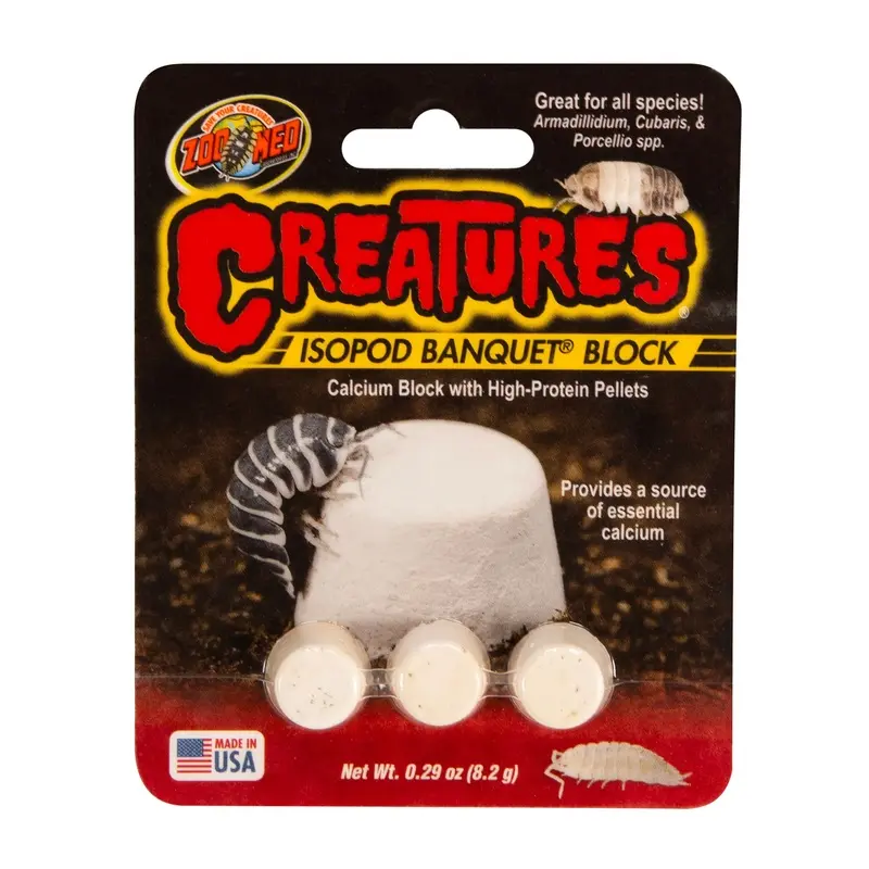 Zoo Med Creatures Isopod Banquet Block SM