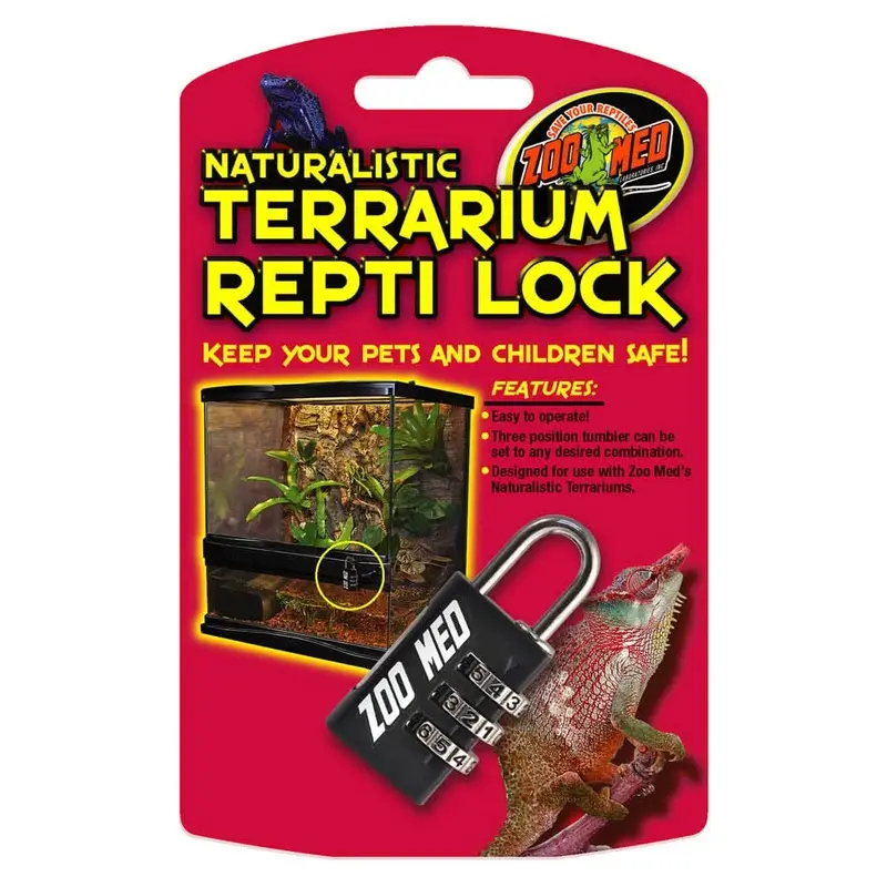 Zoo Med Naturalistic Terrarium Repti Lock Black