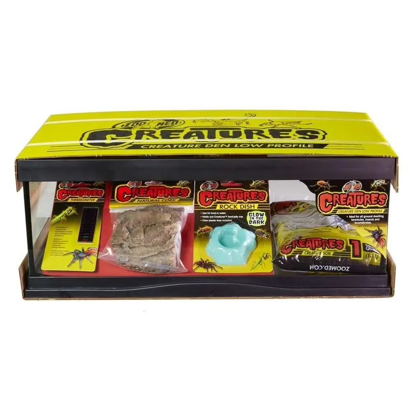 Zoo Med Creatures Den Low Profile Starter Kit