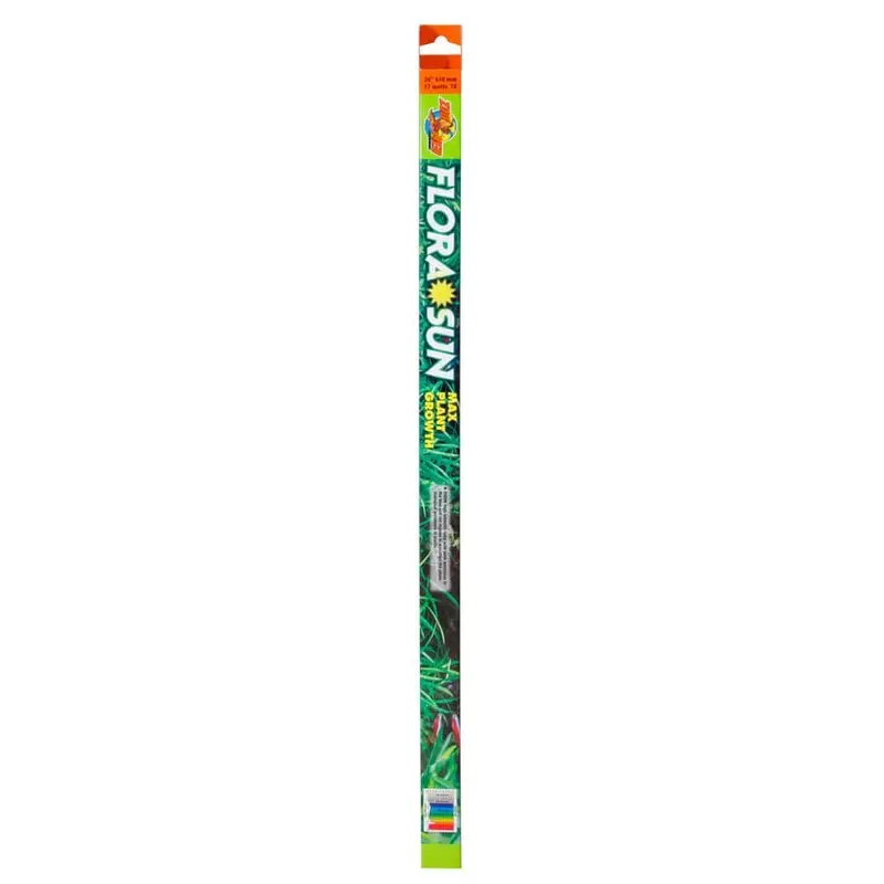 Zoo Med Flora Sun Maximum Plant Growth T8 Lamp White 24 in