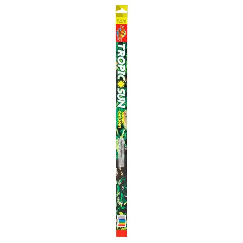 Zoo Med Tropic Sun 5500K Daylight T8 Lamp White 24 in