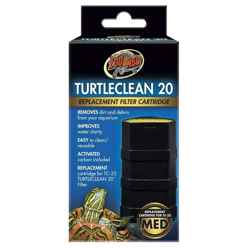 Zoo Med TurtleClean 20 Replacement Filter Cartridge MD