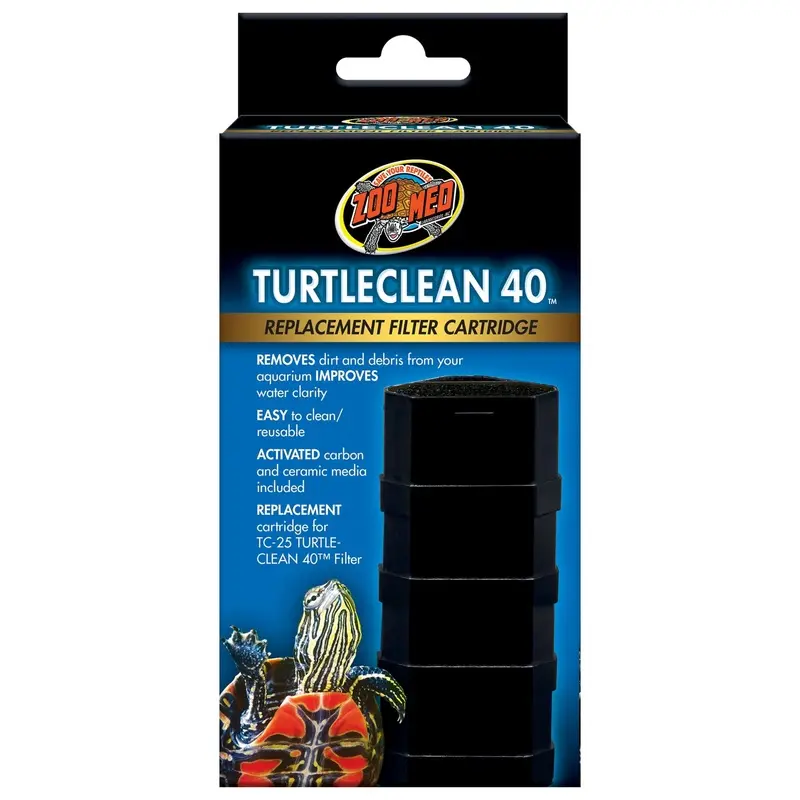 Zoo Med TurtleClean 40 Replacement Filter Cartridge 40gal