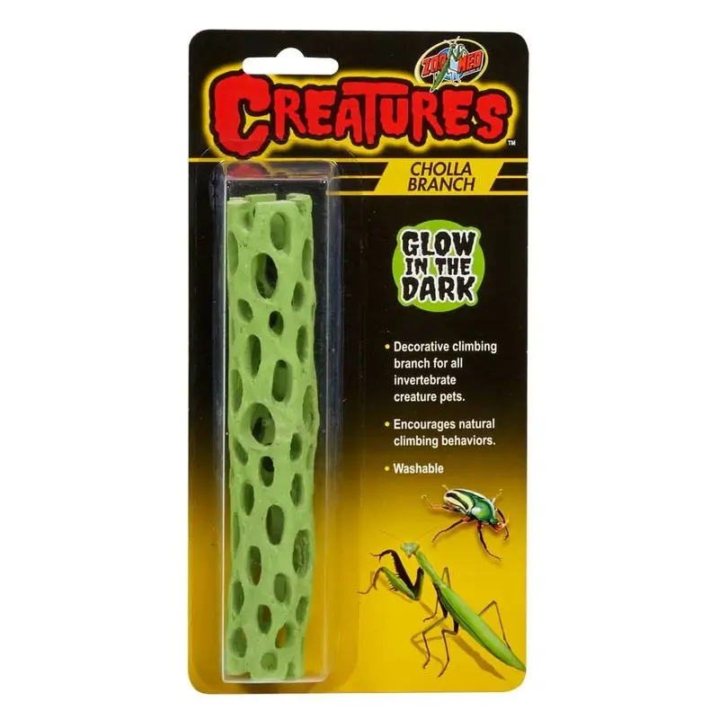 Zoo Med Creatures Cholla Branch Glow in the Dark