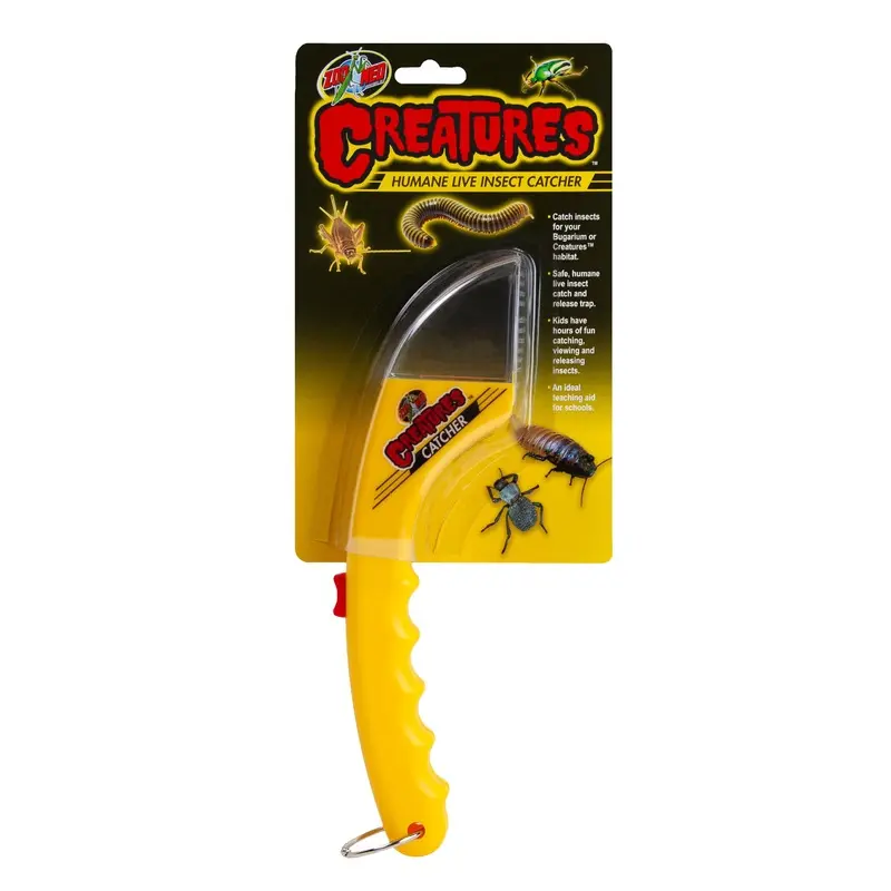 Zoo Med Creatures Humane Live Insect Catcher Yellow