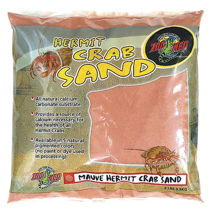 Zoo Med Hermit Crab Sand Mauve 2 lb