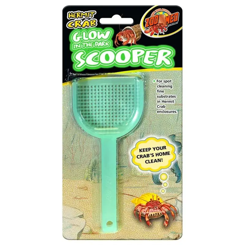 Zoo Med Hermit Crab Scooper Glow in the Dark