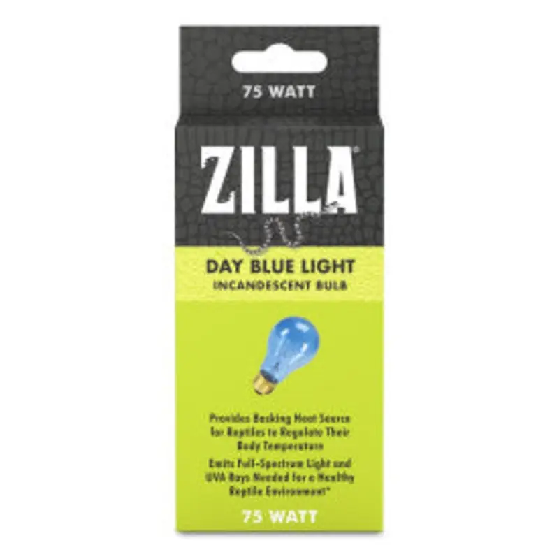 Zilla Incandescent Bulb Day Blue 75 Watt
