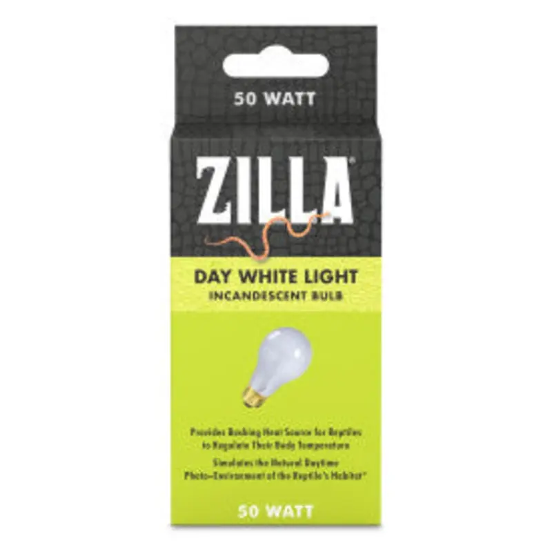 Zilla Incandescent Bulb Day White 50 Watt