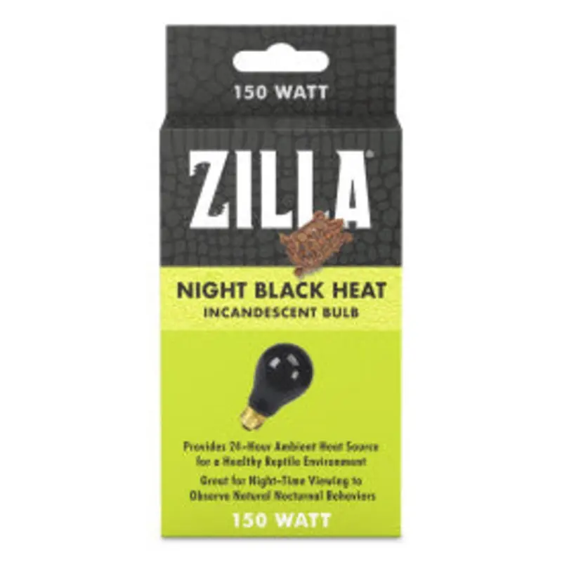 Zilla Incandescent Bulb Night Black 150 Watt