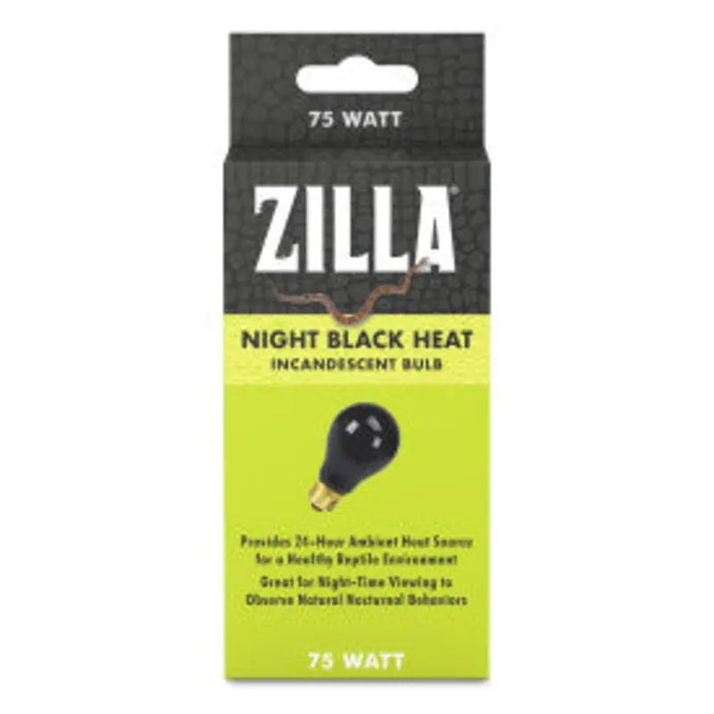 Zilla Incandescent Bulb Night Black 75 Watt
