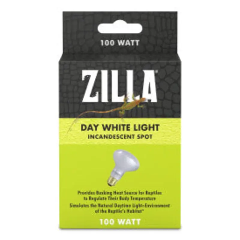 Zilla Incandescent Spot Bulb Day White 100 watts