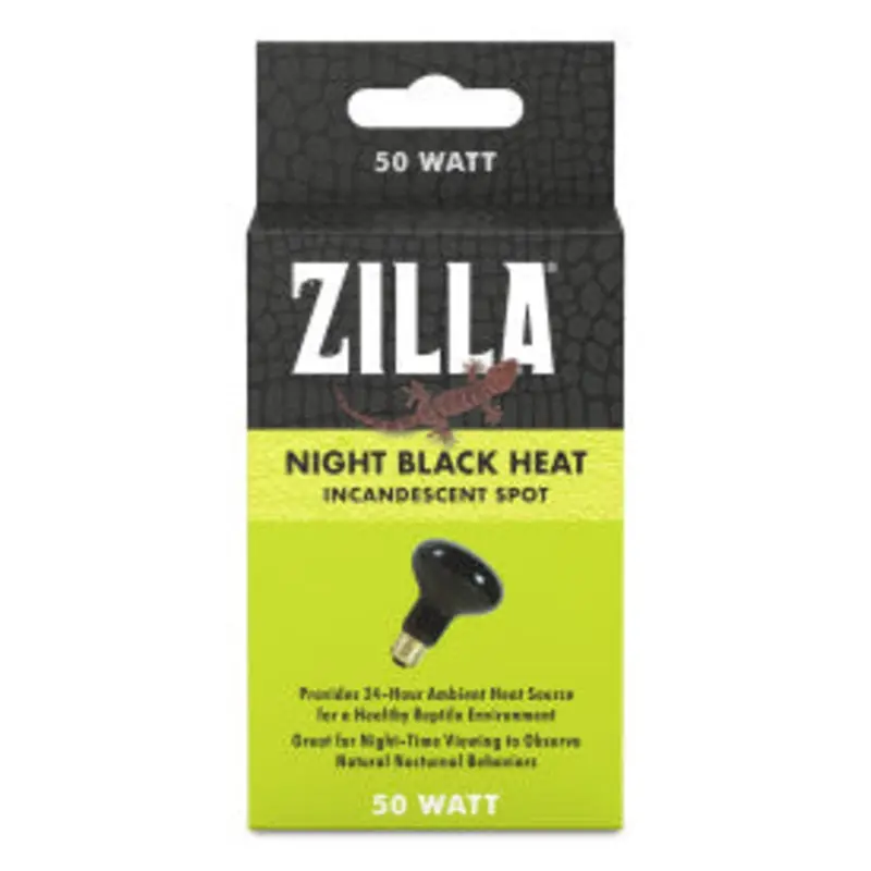 Zilla Incandescent Spot Bulb Night Black 50 watts
