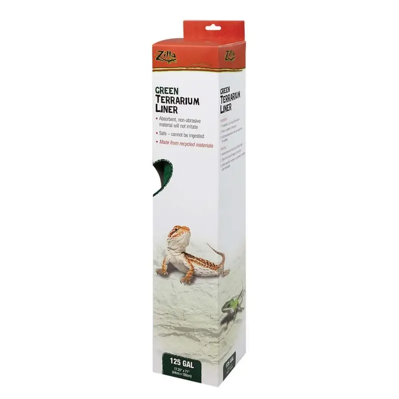 Zilla Reptile Terrarium Liner Green 125/150 Gallon