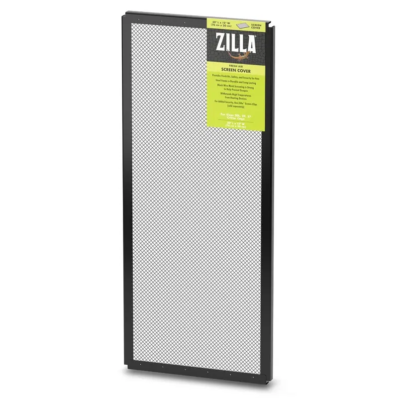Zilla Solid Screen Covers 30 x 12 Inches