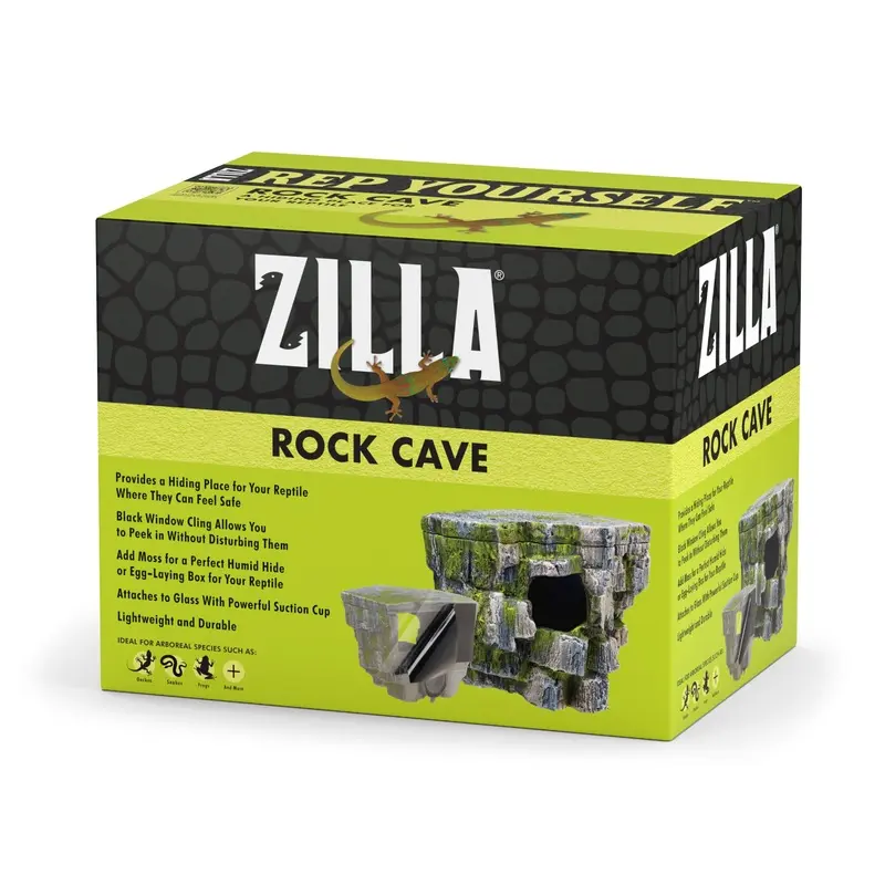 Zilla Vertical Dcor Rock Cave 8.75 x 5.875 x 7.25"