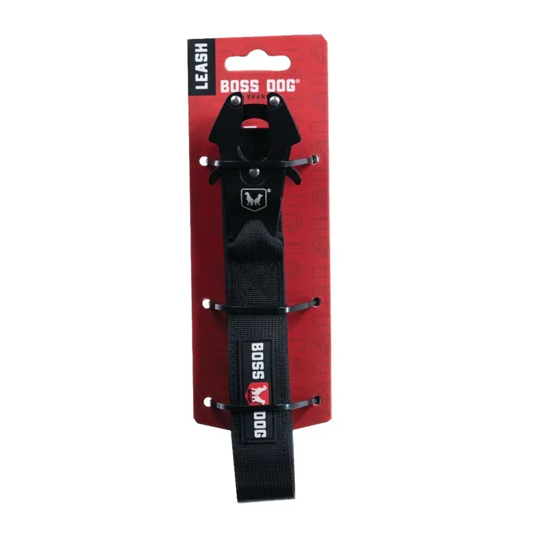 Boss Dog Tactical Dog Leash Black 6ft