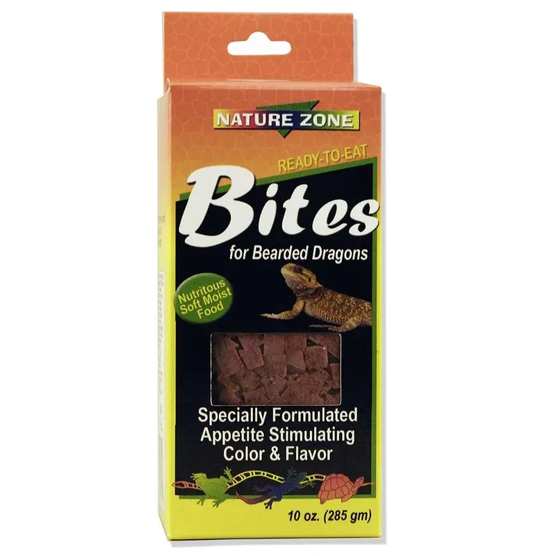 Nature Zone Bearded Dragons Bites Gel Food 9 oz