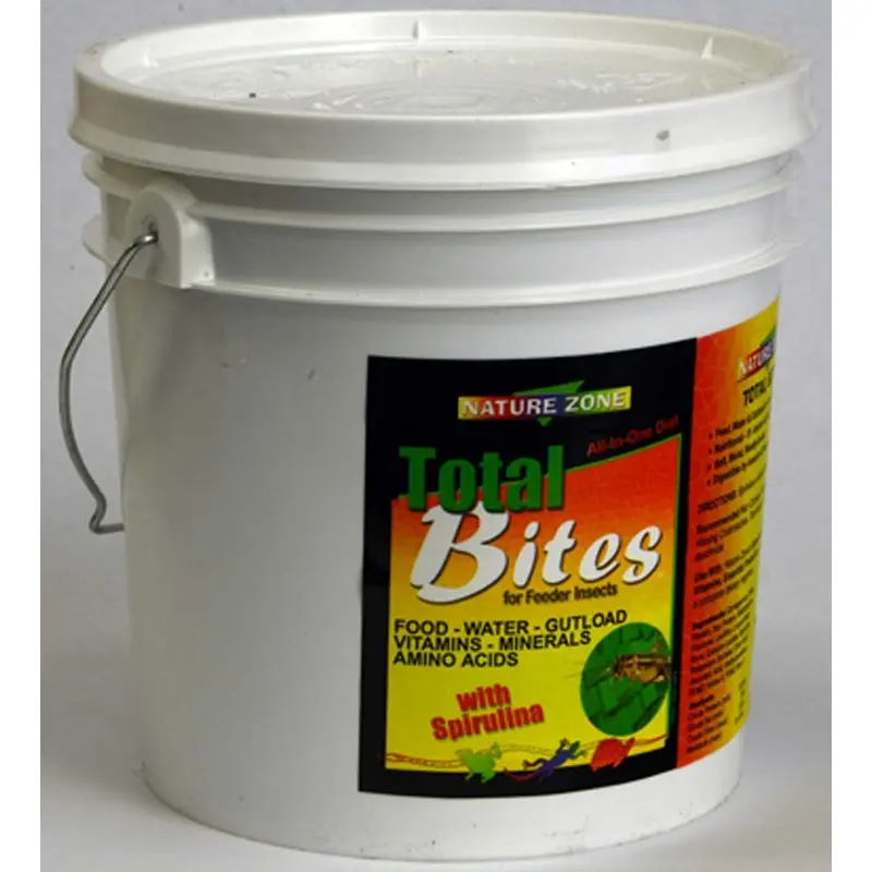 Nature Zone Cricket Total Bites with Spirulina 1 gal