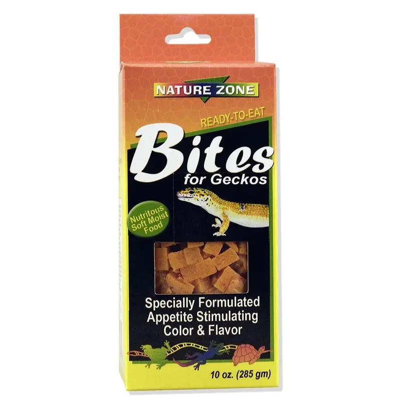 Nature Zone Gecko Bites Gel Food 9 oz