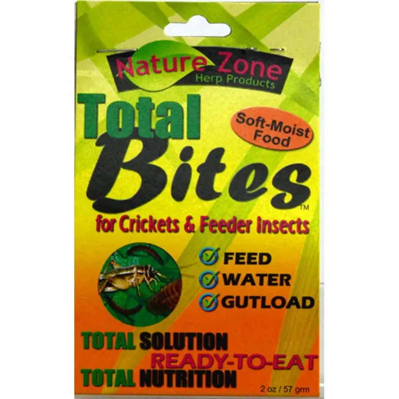 Nature Zone Cricket Total Bites with Spirulina 2 oz