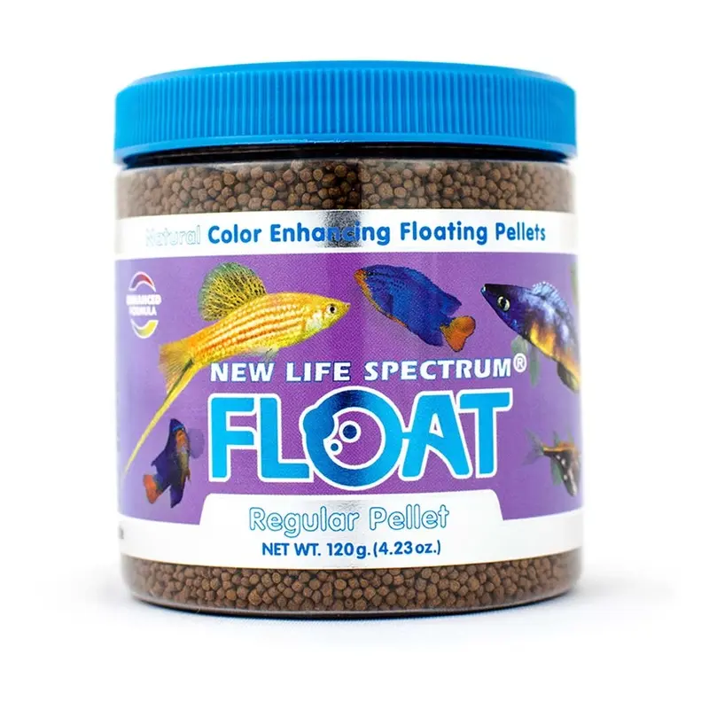 New Life Spectrum Float Pellets Fish Food 4.23oz Regular