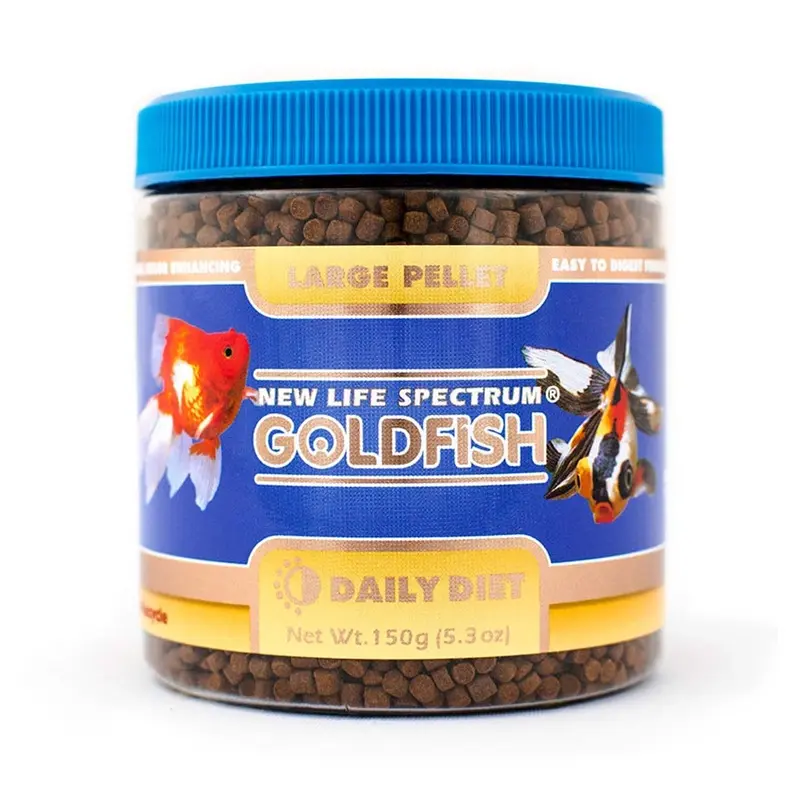 New Life Spectrum Goldfish Pellets Fish Food 5.3oz LG