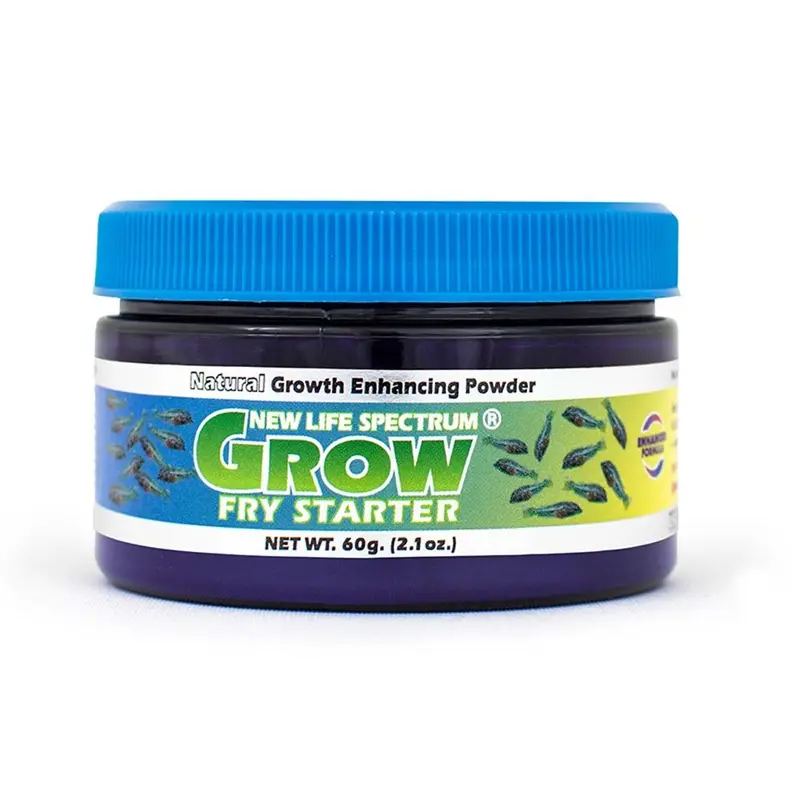 New Life Spectrum Grow Fry Starter Fish Food 2.1 oz