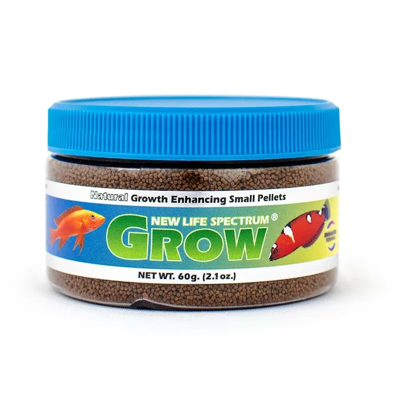 New Life Spectrum Grow Pellets Fish Food 2.1 oz