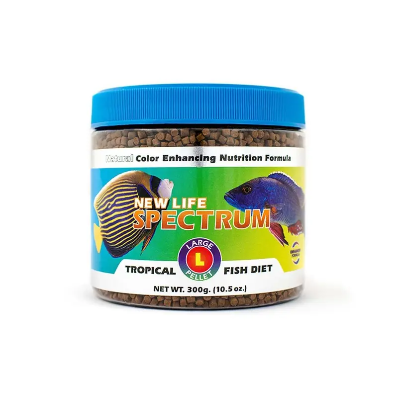 New Life Spectrum Tropical Sinking Pellets Fish Food 10.5oz
