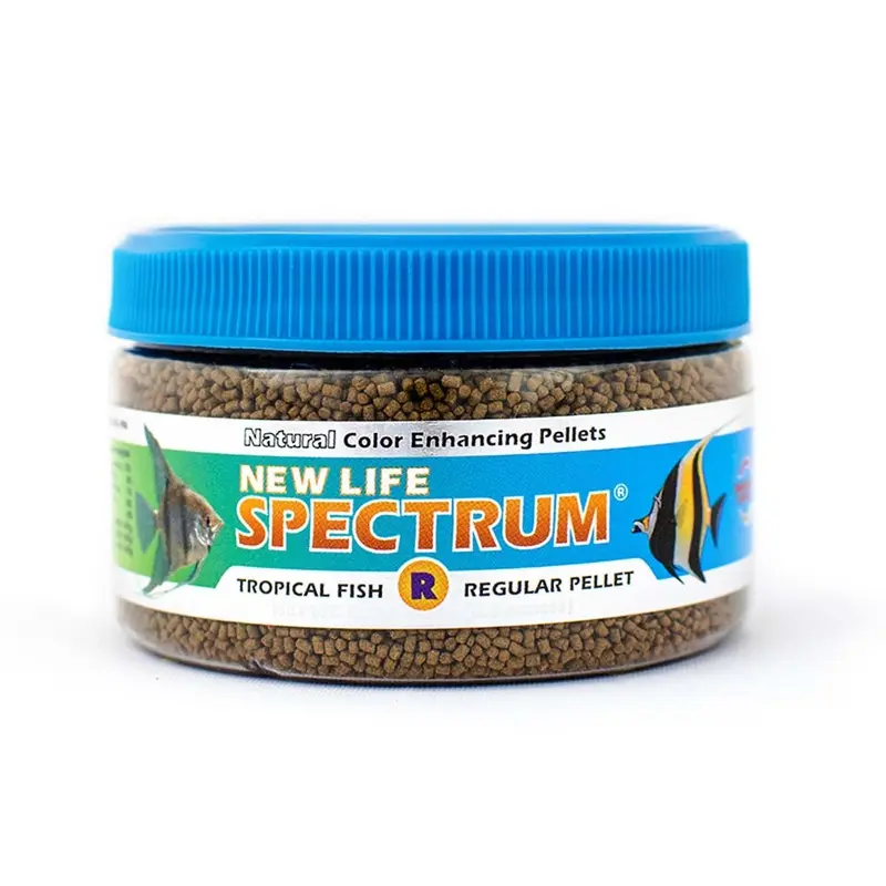 New Life Spectrum Tropical Sinking Pellets Fish Food 2.8oz Regular