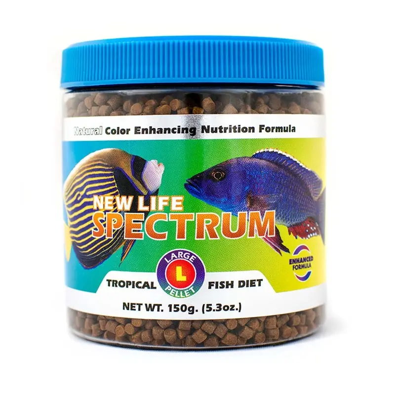New Life Spectrum Tropical Sinking Pellets Fish Food 5.3oz