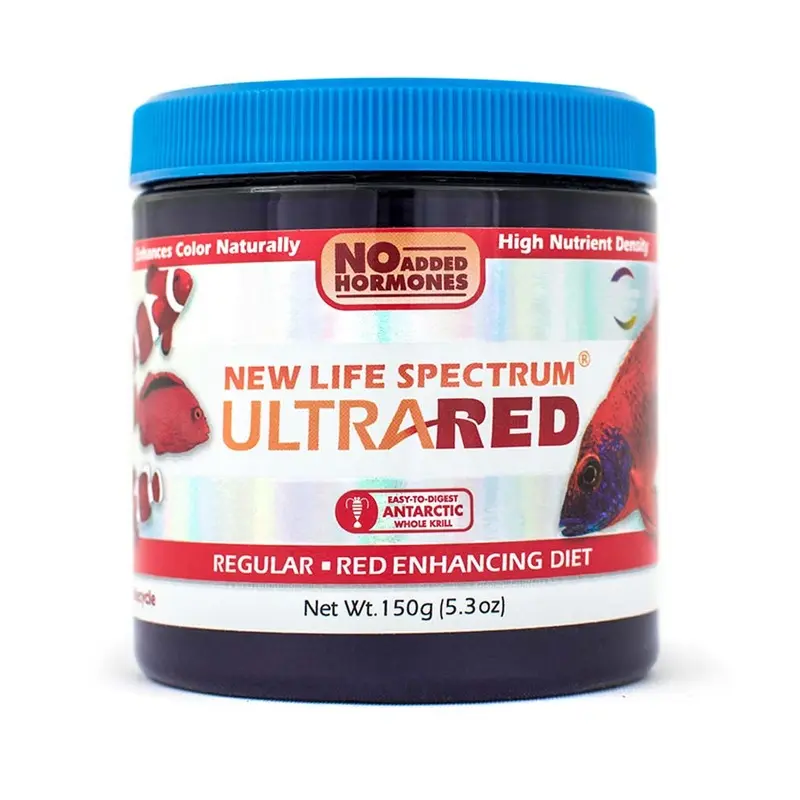 New Life Spectrum UltraRED Pellets Fish Food 5.3oz Regular