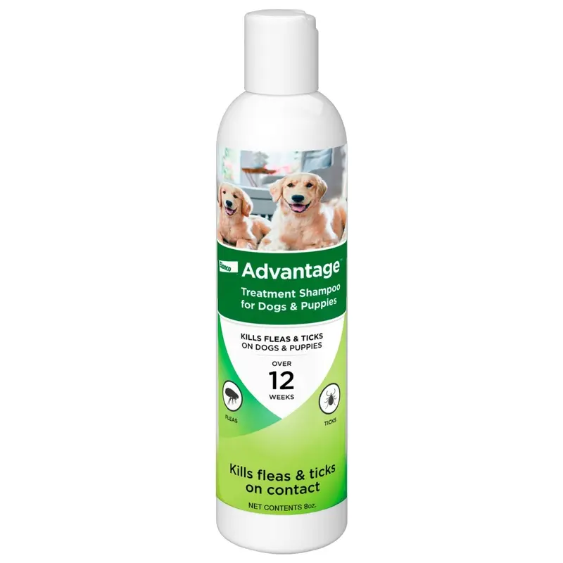 Elanco Advantage Flea & Tick Shampoo for Dogs & Puppies 8oz